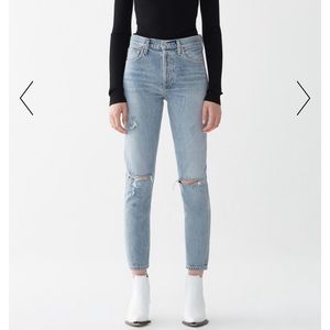 AGOLDE Jamie High Rise in Resolution, size 25